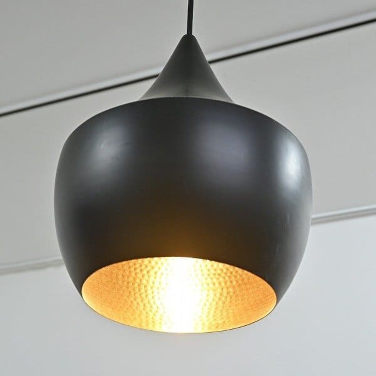 Tom Dixon 14万「BEAT FAT / ビートファット」ペンダントライト 照明 LED リビング ダイニング 食卓 キッチン バー カフェ トムディクソン【中古家具/中古インテリア/USED家具ユーズド家具/リサイクル】