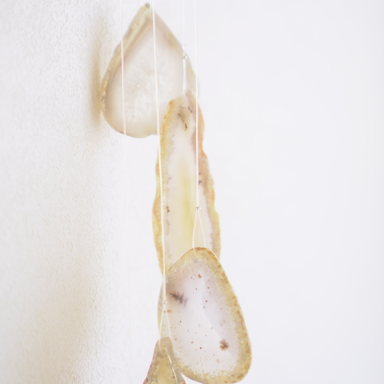 Blessed White - アゲートヒーリングチャイム / Agate Sun Catcher Wind Chime 322