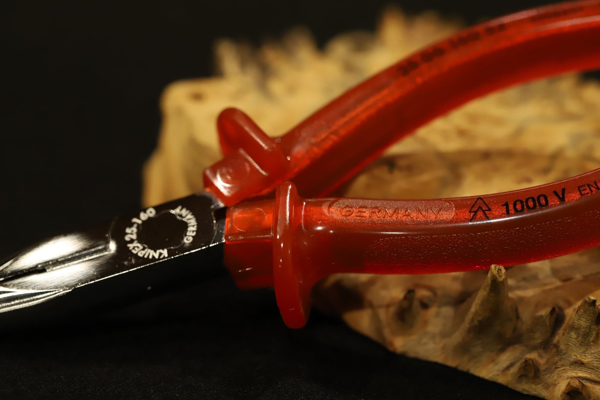 KNIPEX 2506-160S2 クリアレッド | ネイティブトラウトルアー専門店