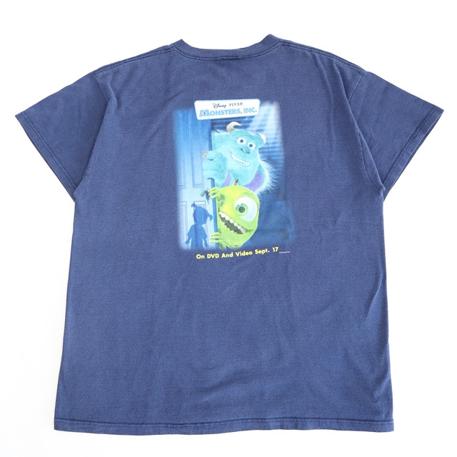 MONSTERS.INC DVD AND VIDEO BENEFITS CHARACTER TSHIRT