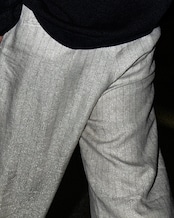 Lurex Linen Slacks （Beige）