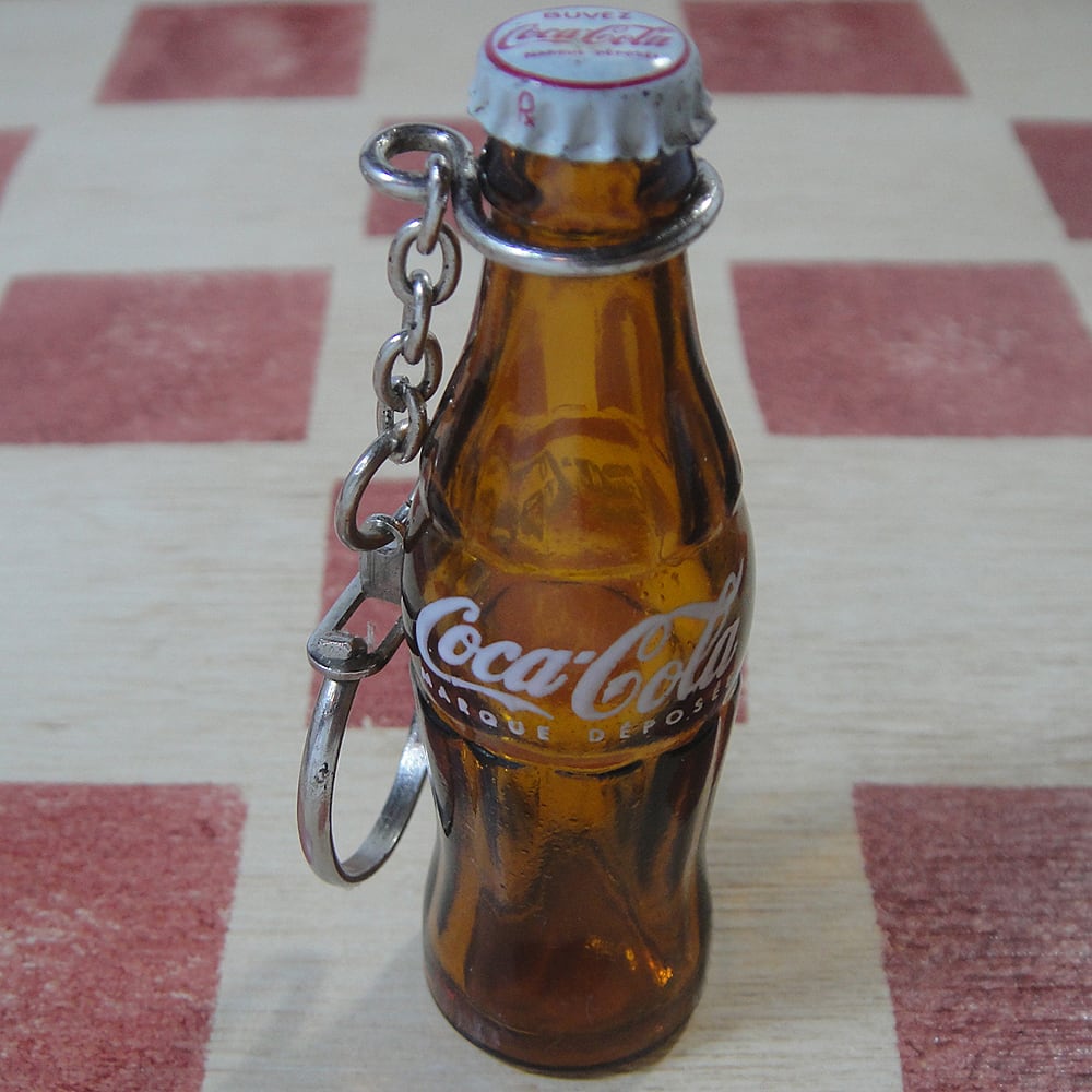 アメリカ Coca-Cola［コカ・コーラ］ガラス製ミニチュアボトル