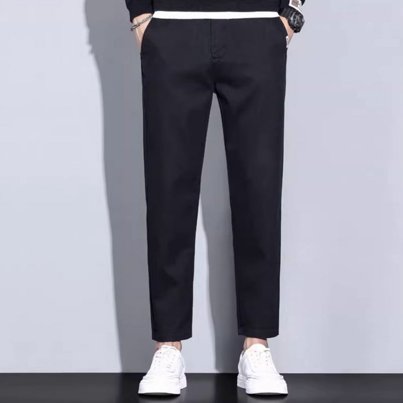 ストレートテーパードパンツ D0072