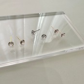 SS ワンストーンピアス