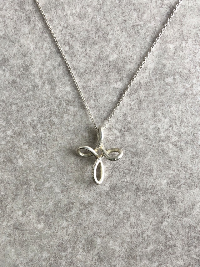 Tiffany & Co. ティファニー ネックレス シルバー インフェルニティクロス 925 vintage ヴィンテージ オールド xuxh37