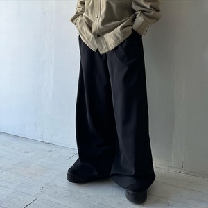 -MARZO- wide buggy flare slacks