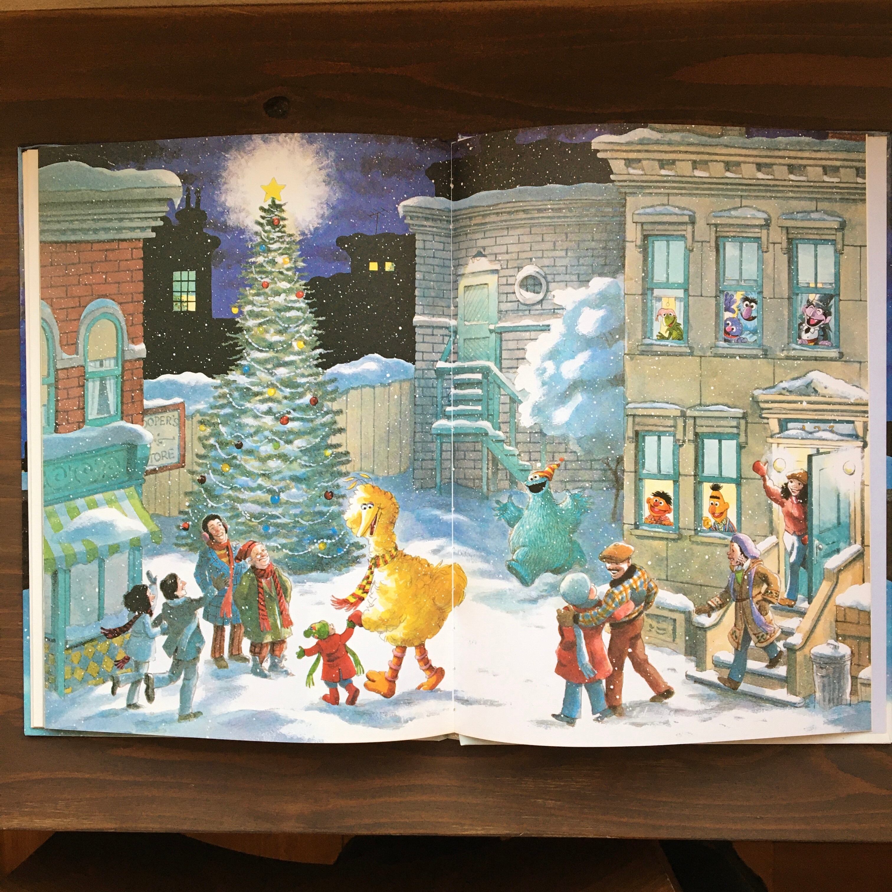 【洋書】Christmas Eve on Sesame Street