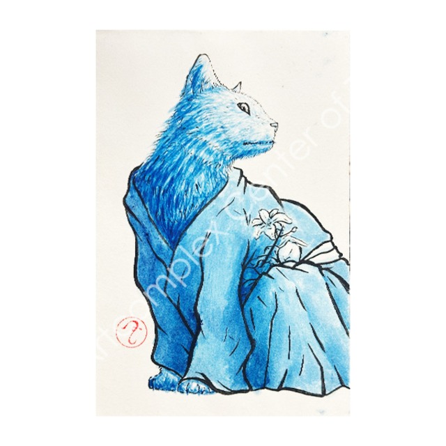 清水 幹「白百合」