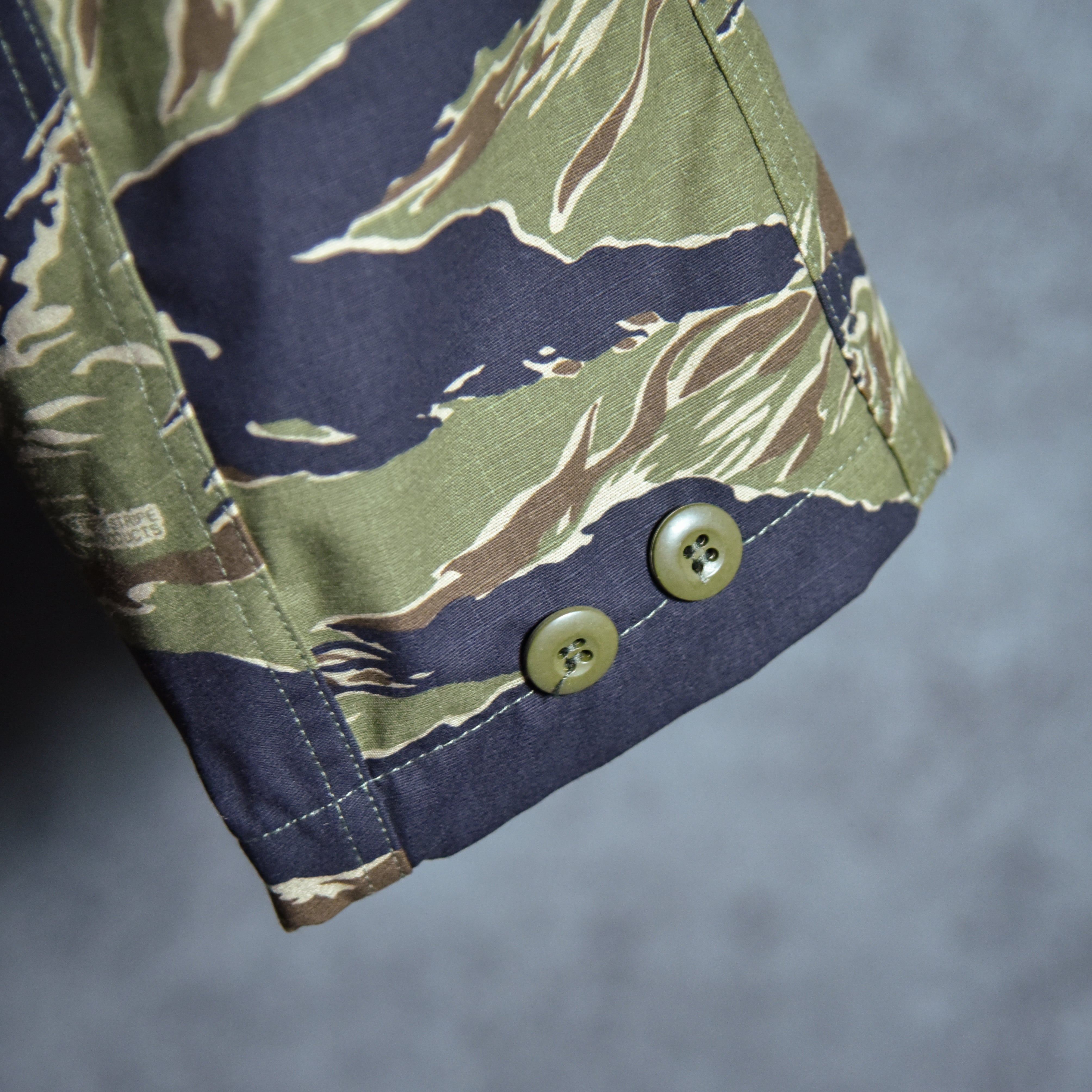 DEAD STOCK】MCGUIRE ARMY NAVY Tiger Camouflage Jungle Fatigue