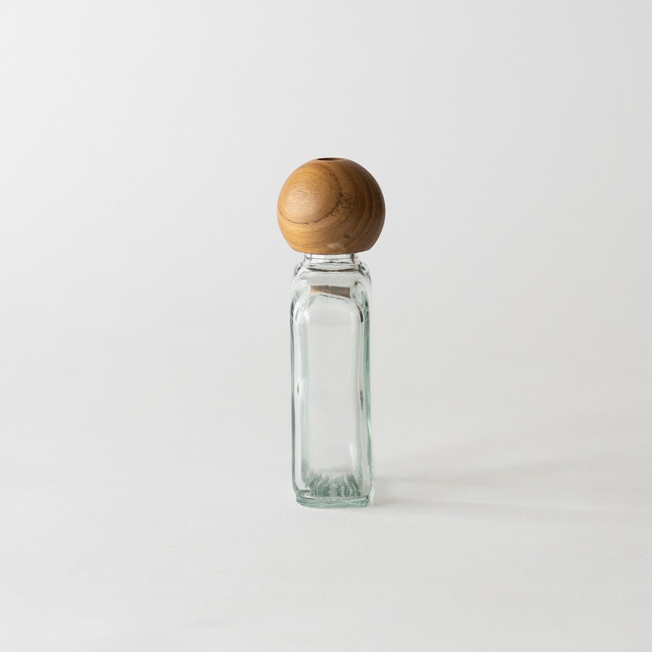 Flower vase clear glass