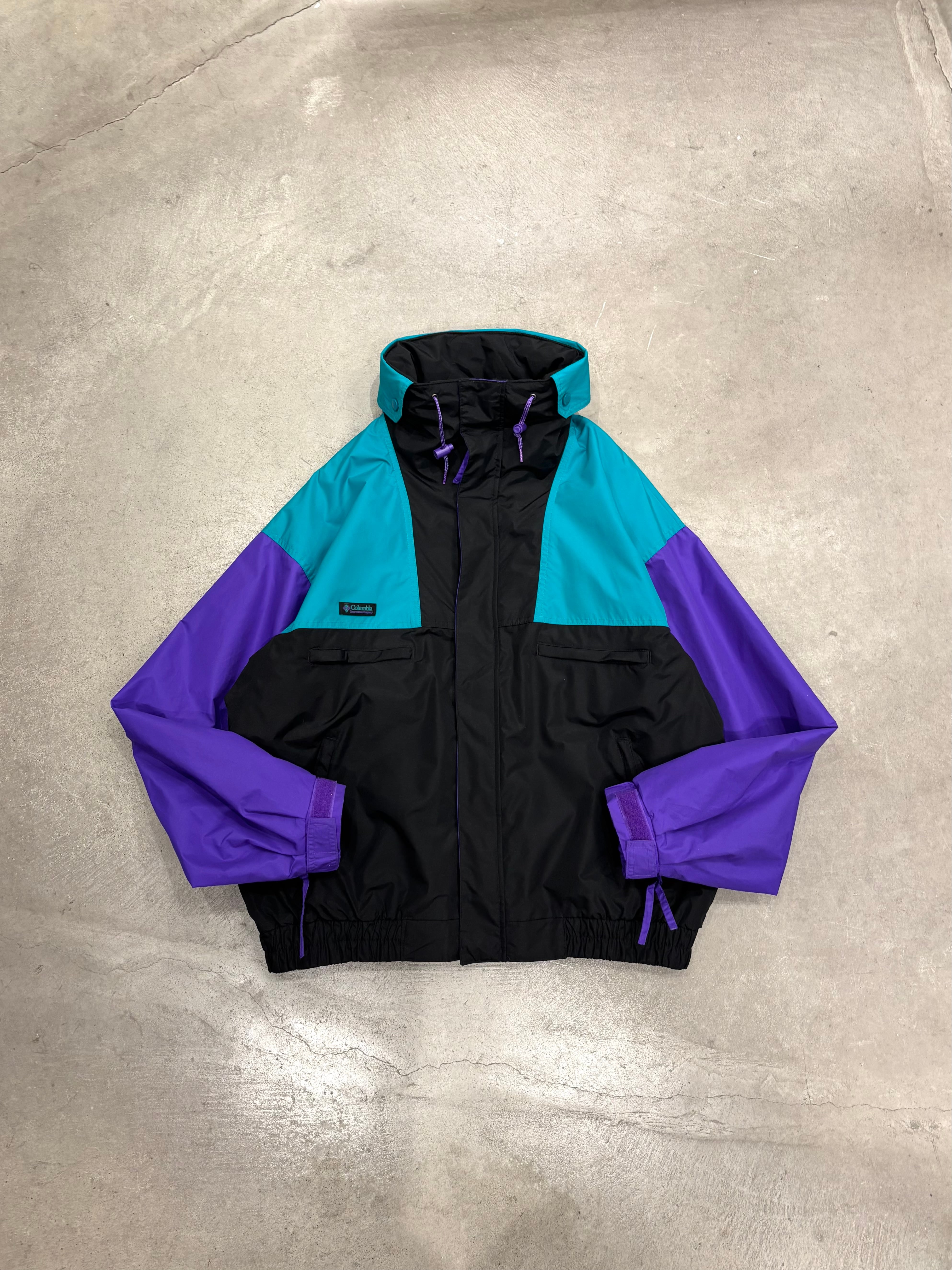 90s “Columbia” Multi Color Switching Nylon Jacket VAMOOSE | RENGA