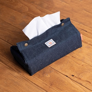 Denim tissue cover【デニム ティッシュカバー】