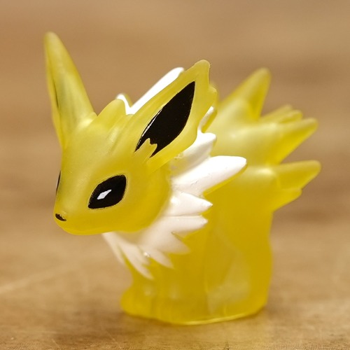 4338BP1 サンダース クリア ポケモンキッズ 指人形 平成レトロ 1997 90s 90年代 Pokémon ゲーム アニメ おもちゃ