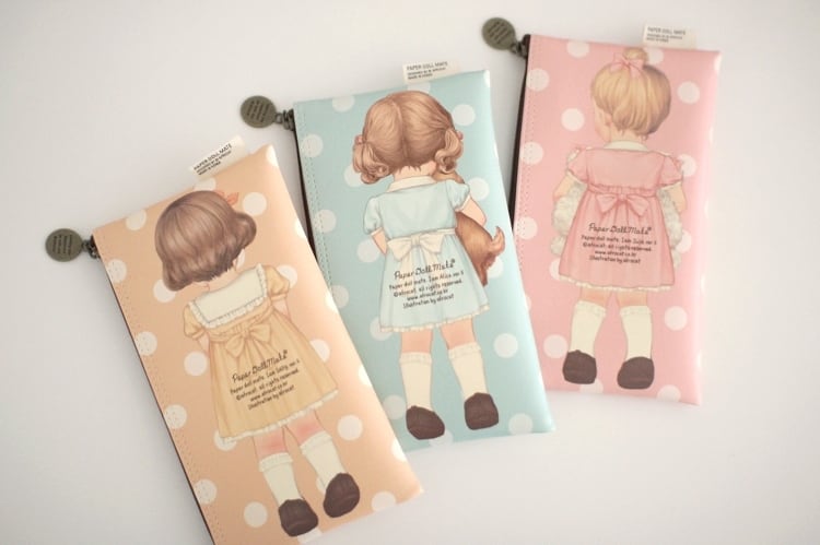 即納】＊ペーパードールメイト＊ ポーチ5_ジュリー ＊paper doll mate