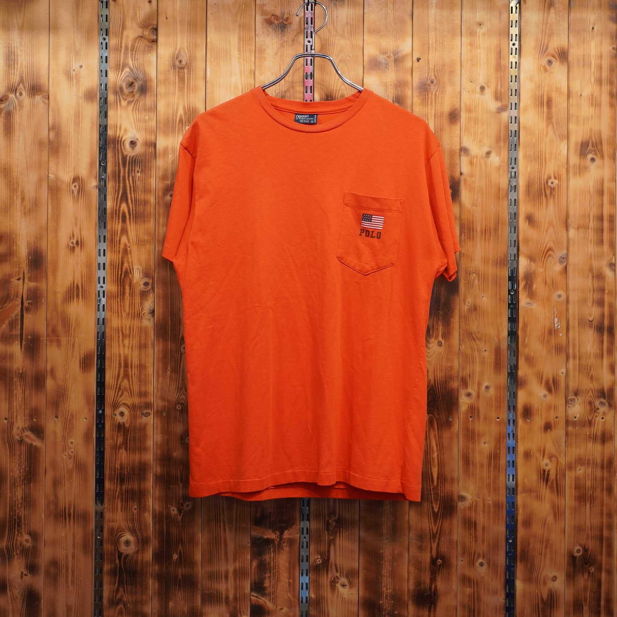 90s usa製 ralphlauren polo ball Tシャツ S/ラルフローレン
