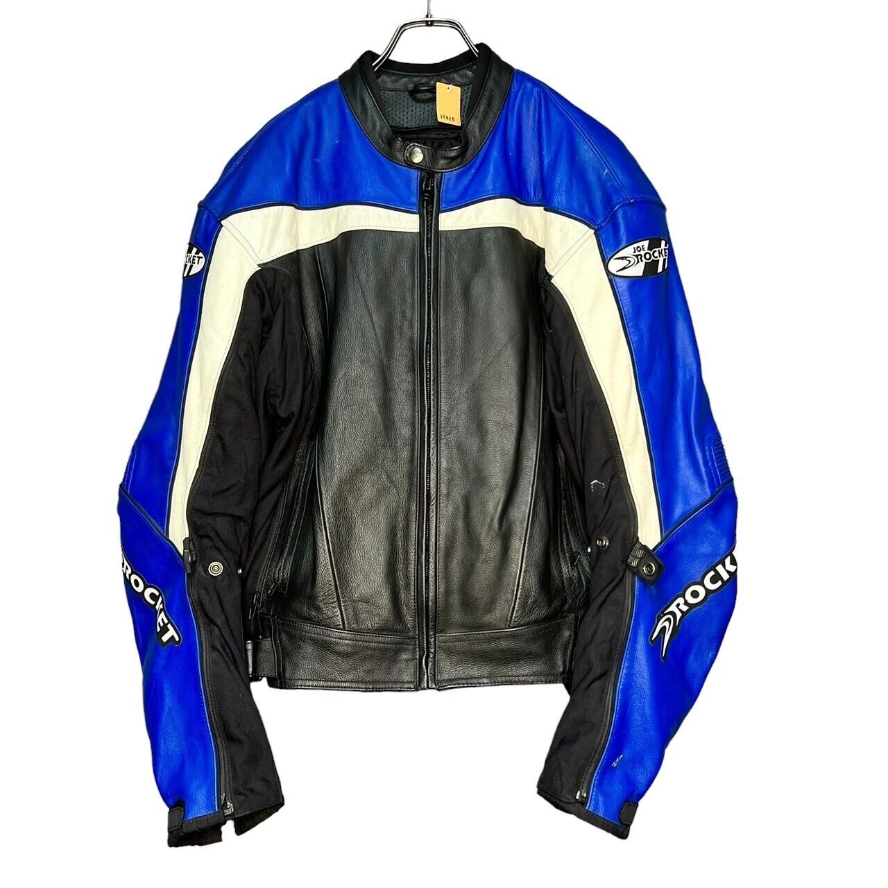 希少サイズ XL JOEROCKET レザー　レーシングジャケット バイク 希少サイズ XL JOEROCKET レザー レーシングジャケット バイク Yahoo