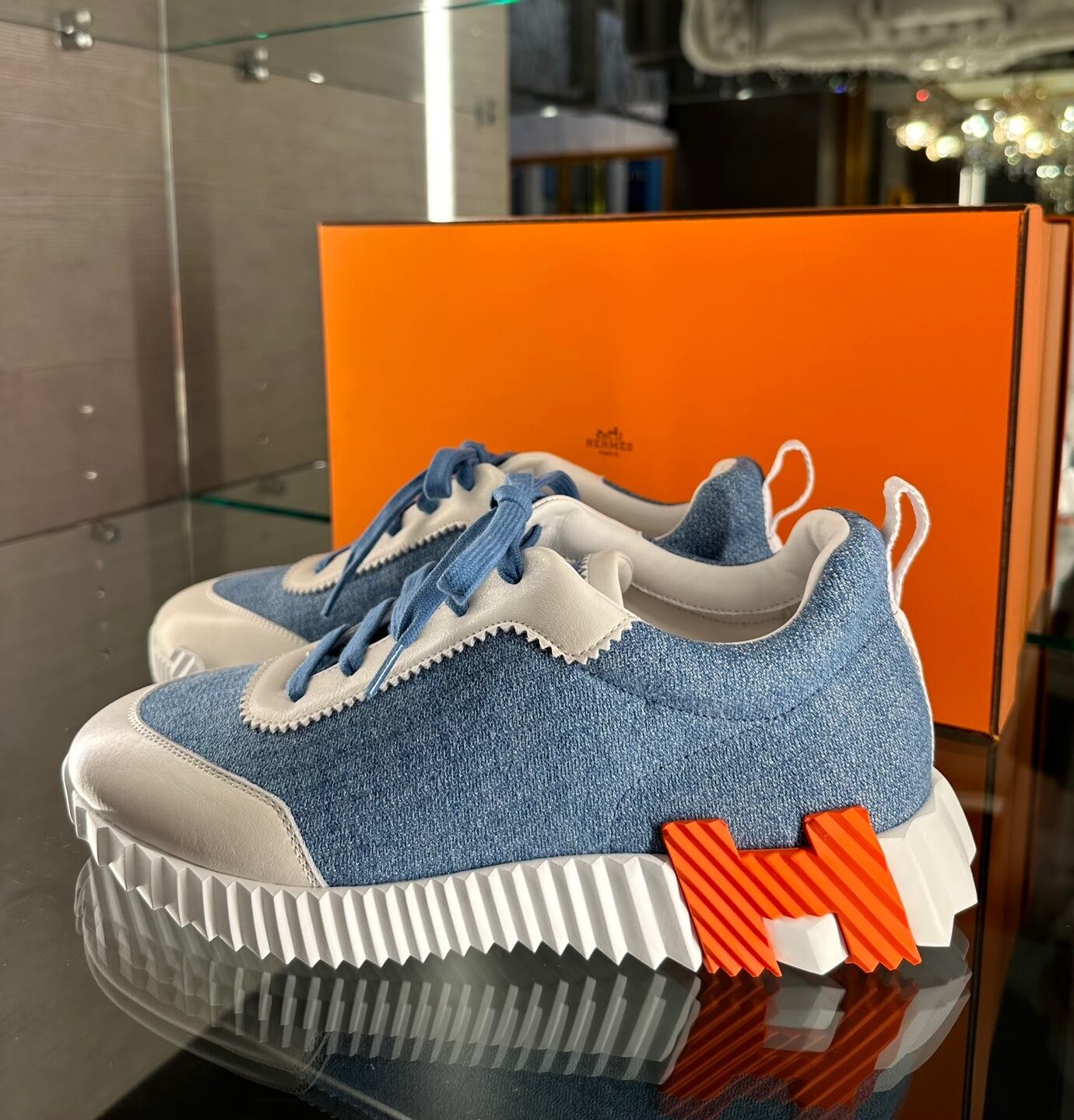 未使用品) HERMES エルメス バウンシングスニーカー | Trade K