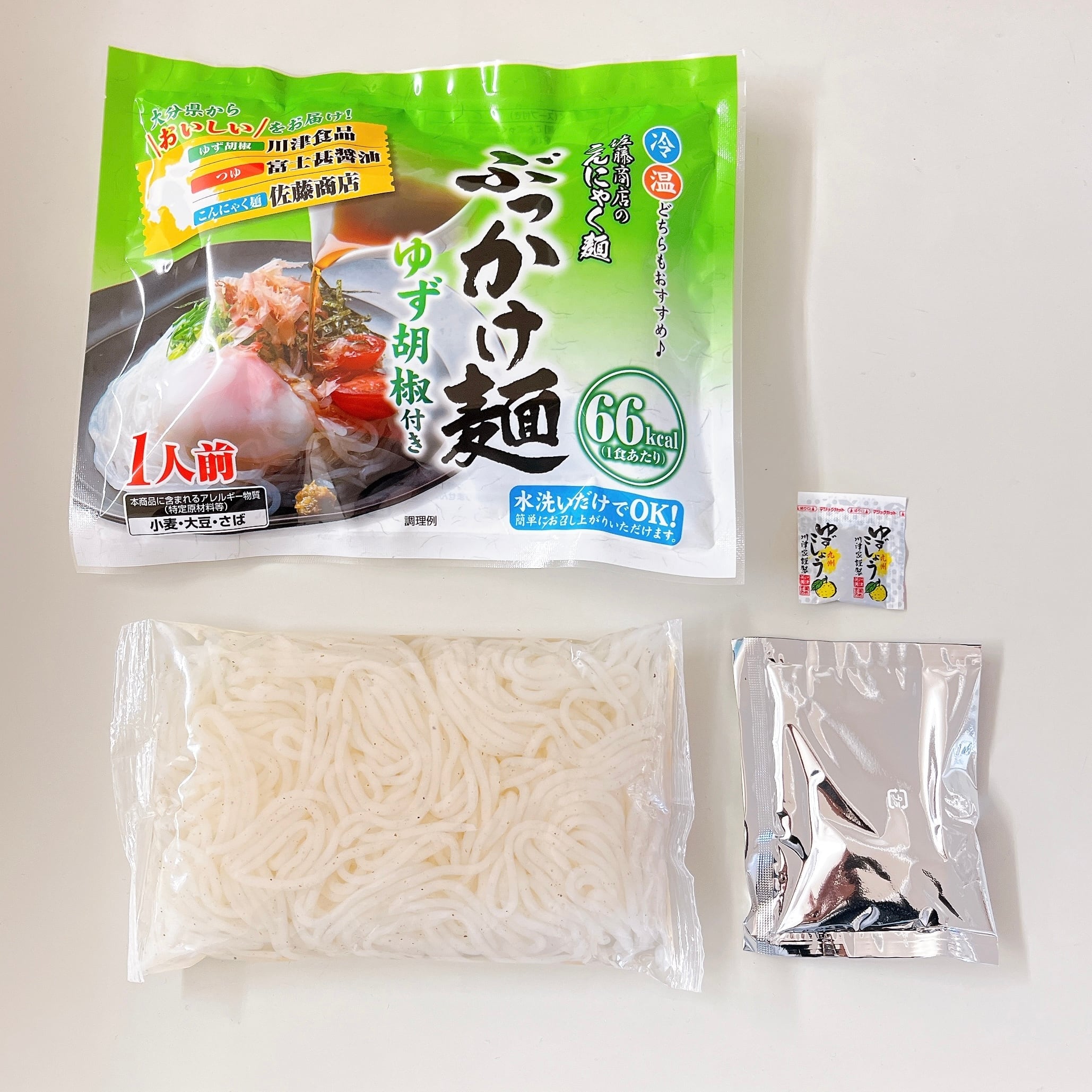 こんにゃく ぶっかけ麺 | 手造りこんにゃく 佐藤商店オンラインショップ
