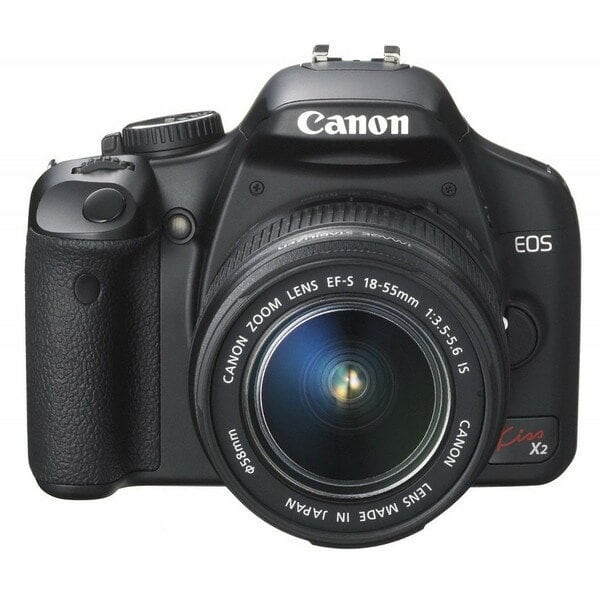 Canon - Canon キヤノン Kiss X2 一眼レフカメラ 中古 Wi-Fiカード付き EOS Kiss デジタル一眼 WiFi 中古 CANON キヤノン X2 レンズ