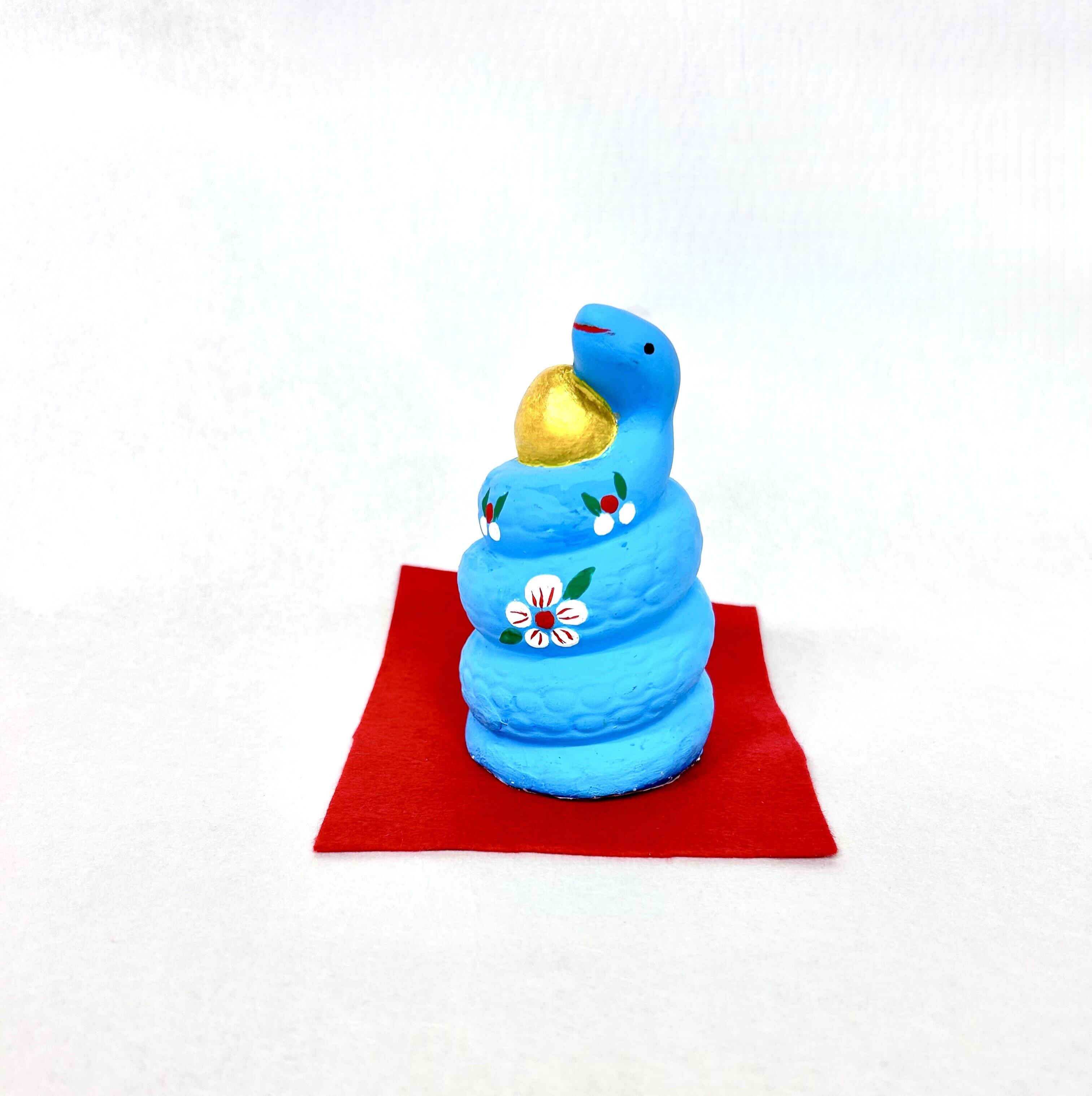 宝珠ヘビ(赤・黄・水色） | 森の店っこや~花巻特産品オンラインショップ~