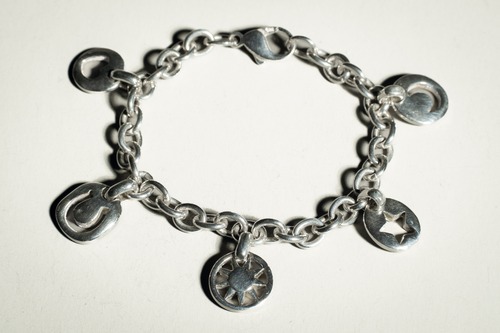 Vintage Tiffany & Co Vintage Celestial Motif Charm Bracelet