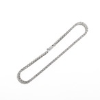 テニスチェーン ダイヤモンド ブレスレット pt900 / 2.710ct
