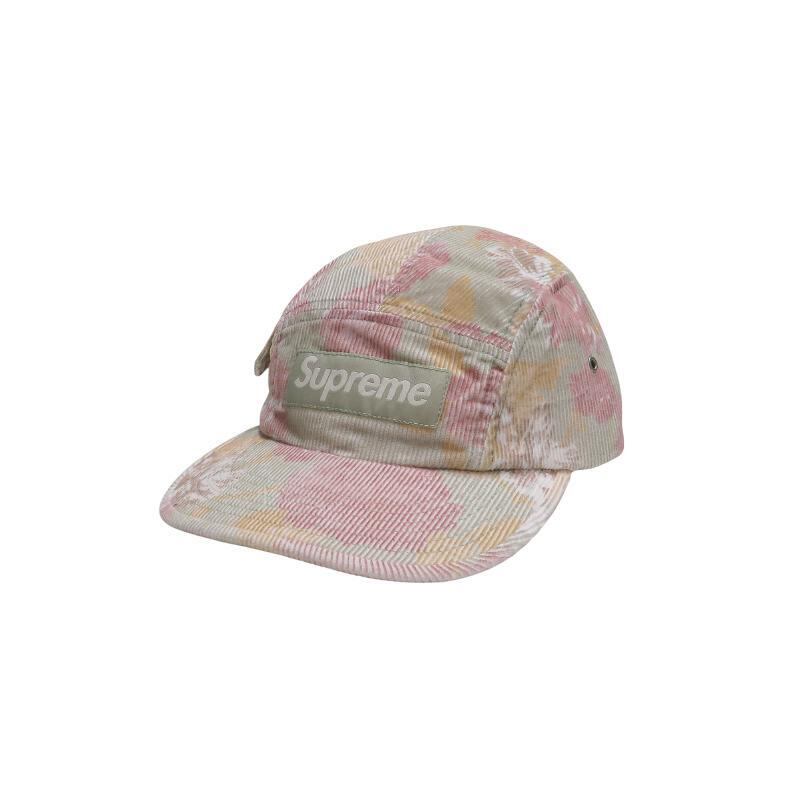 新品同様 SUPREME シュプリーム 24SS CORDUROY POCKET CAMP CAP