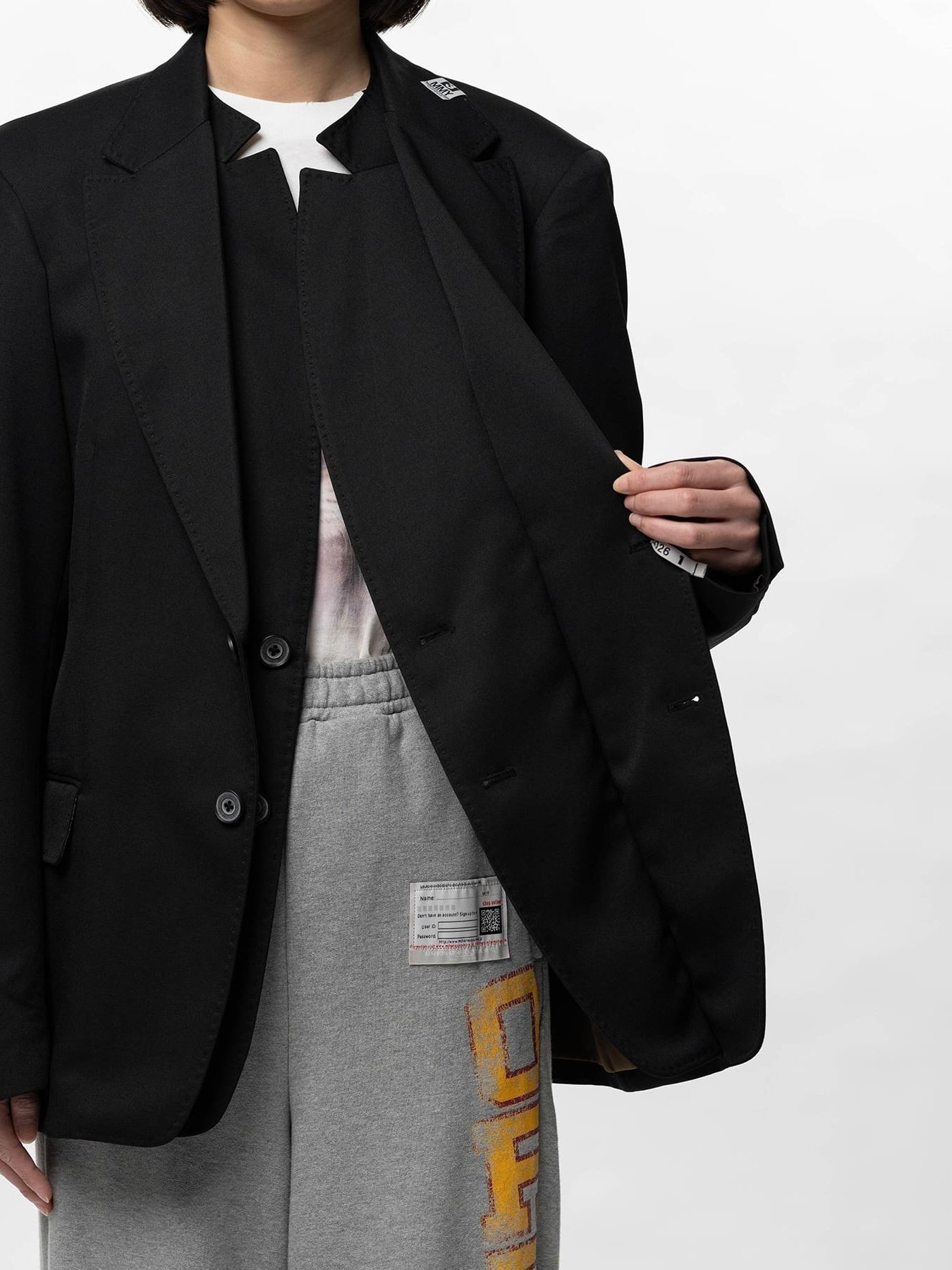 26SS】Maison MIHARA YASUHIRO ミハラヤスヒロ / Front Layered Jacket