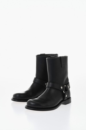 LOEWE ロエベ ブーツ レザー・カーフレザー