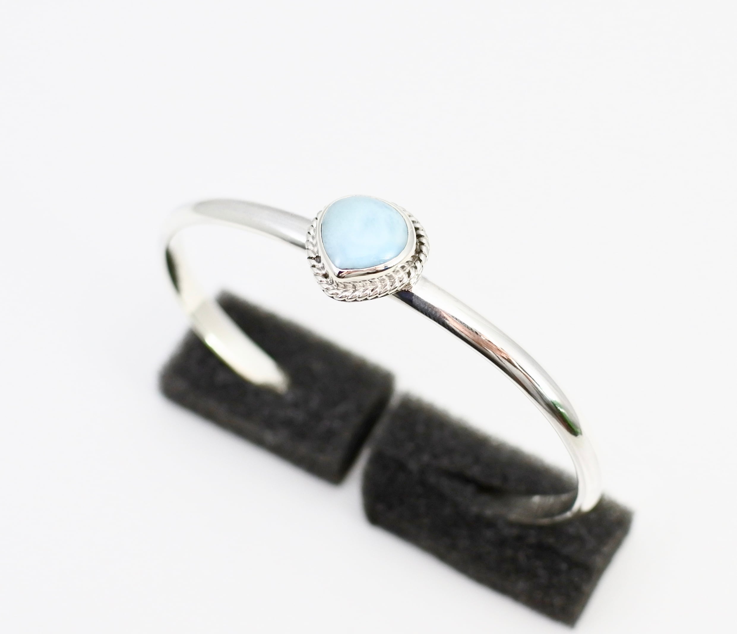 KIYOMOTOjewelry ラリマー バングル シンプル silver925 オリジナル