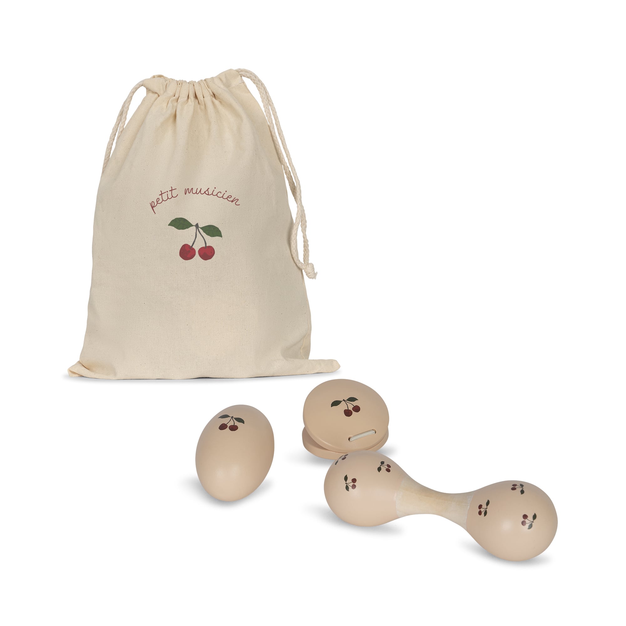 WOODEN MUSIC SET CHERRY FSC【Konges Sloejd コンゲススロイド