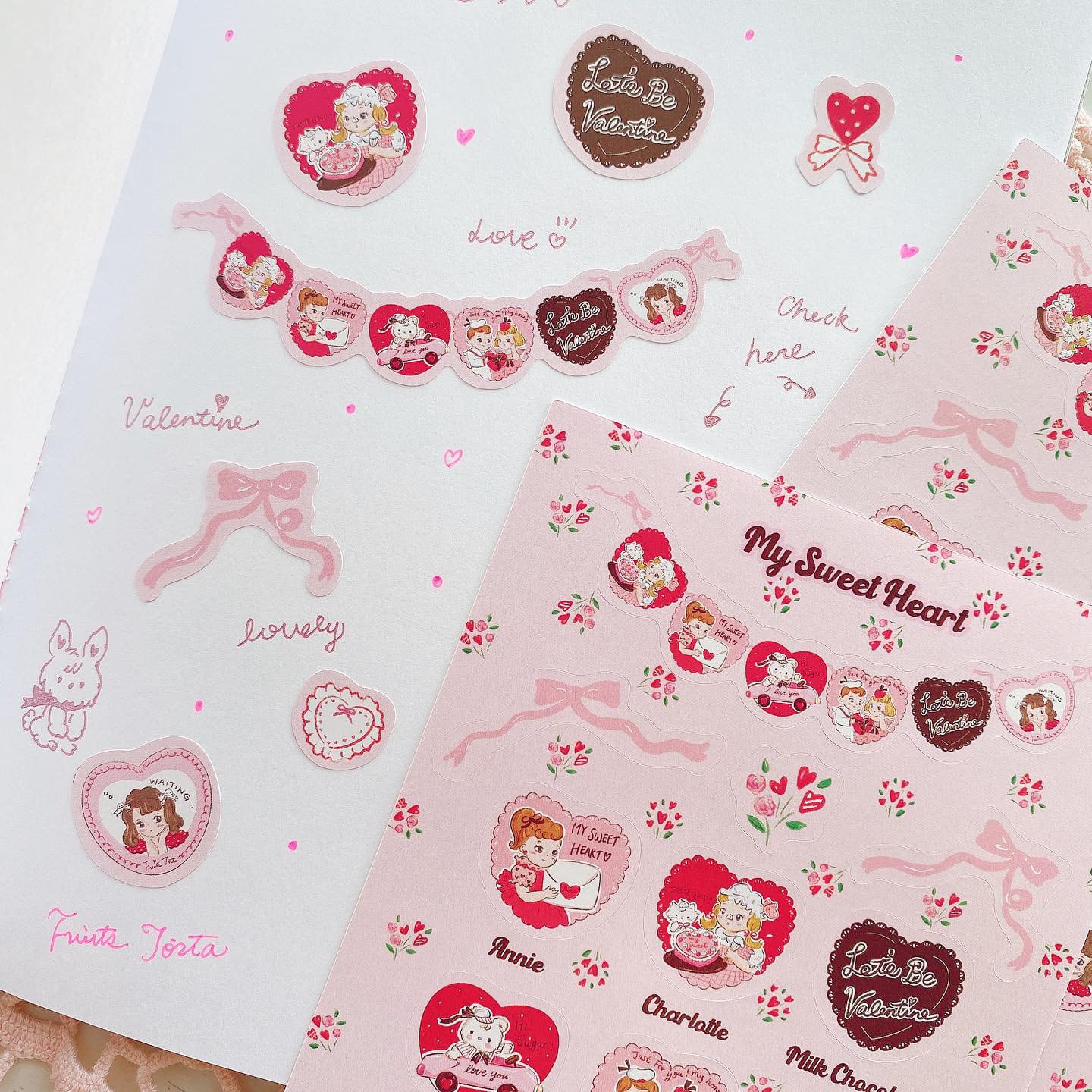 My Sweet Heart  multi sticker マルチステッカー