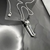 One off CHAIN NECKLACE [QUARTZ] with EAGLE / 限定商品 クオーツ チェーンネックレス・イーグル
