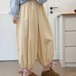 2色/サイドリボンフラワー刺繍パンツ ・12657
