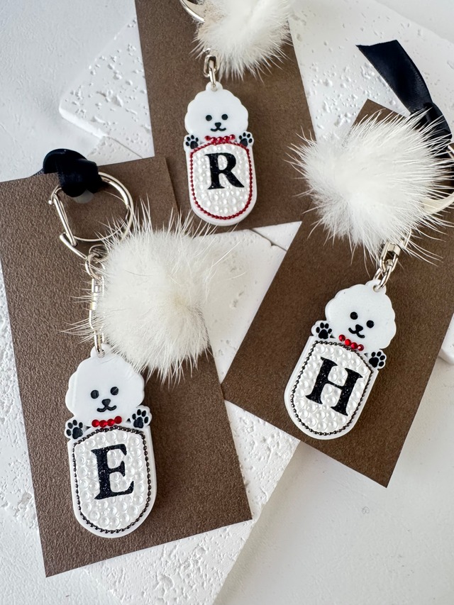 バッグチャーム エンブレムビション