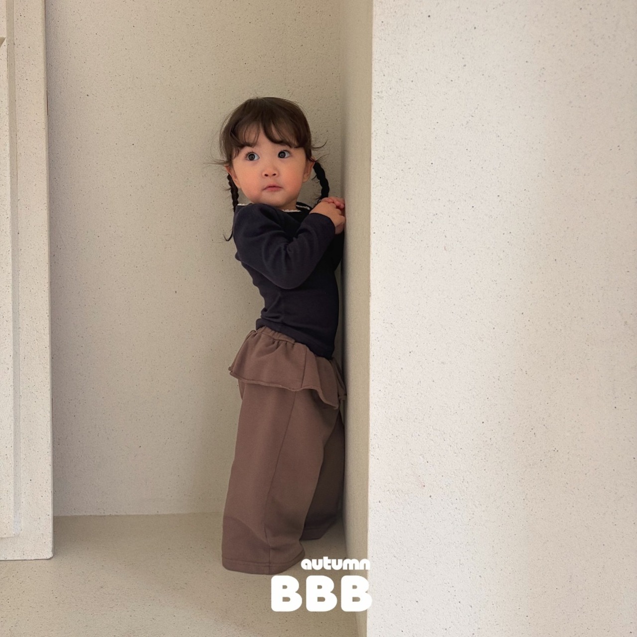韓国子供服 / 26Autumn / 〖取寄〗BBB / ストライプオーバーオール / ユニセックス / キッズ服 *XXS~XL*