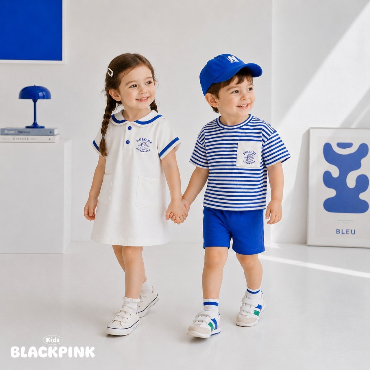 [BLACKPINK] Marine Dress (2XL) / [블랙핑크] 마린원피스 (2XL)