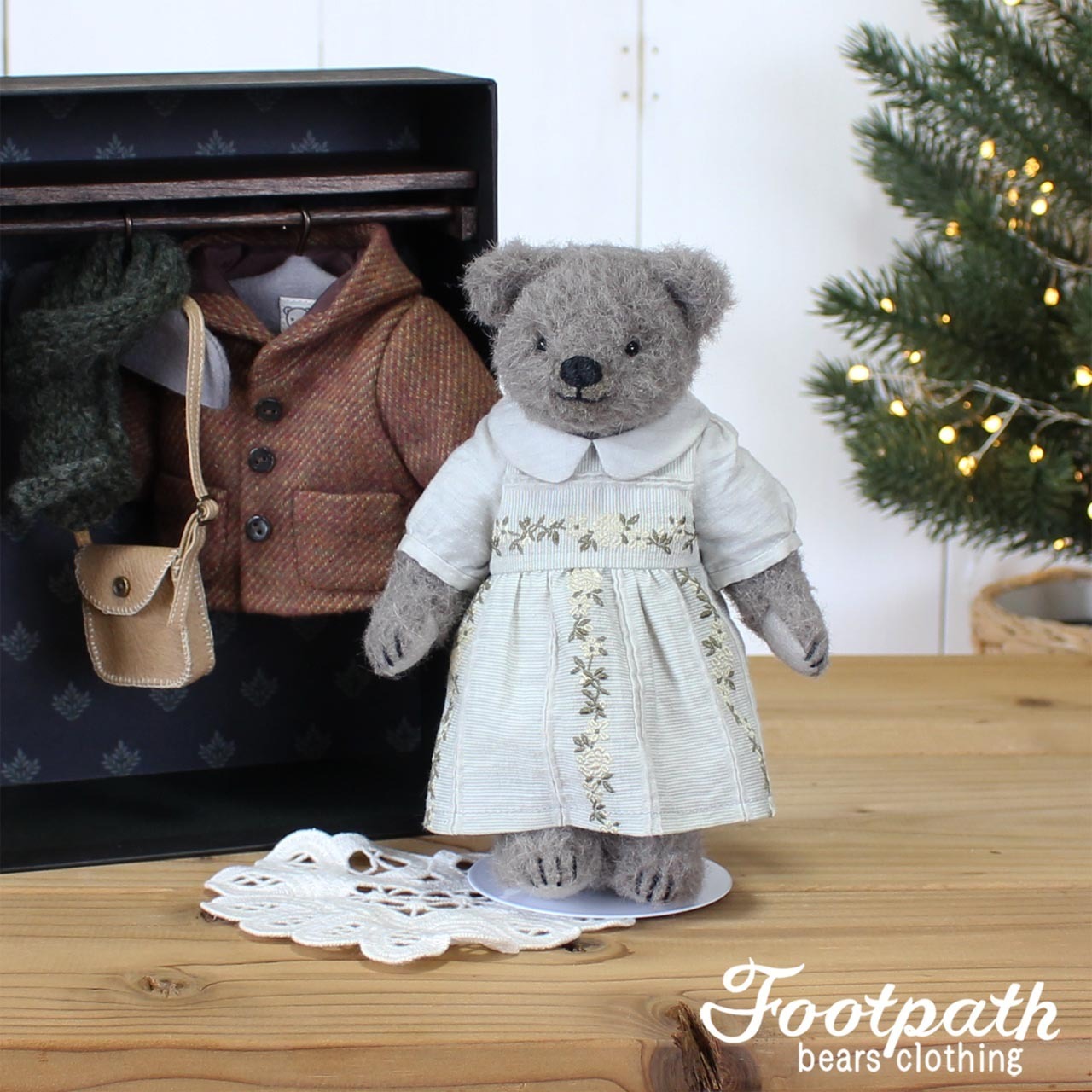 Vsb-0032 Alice gray bear set