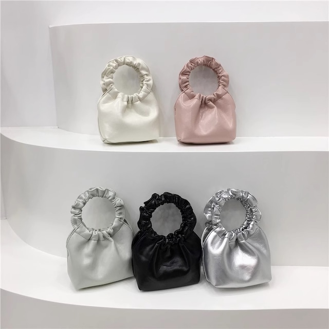 round handle small bag(5color)<b1651>