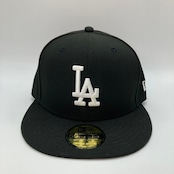 NEW ERA 59FIFTY/5950 ドジャース LA ドジャース ブラック ホワイト