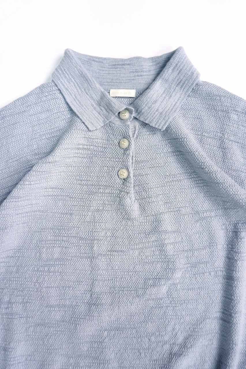 OG Slub Moss Stitch Polo S/S