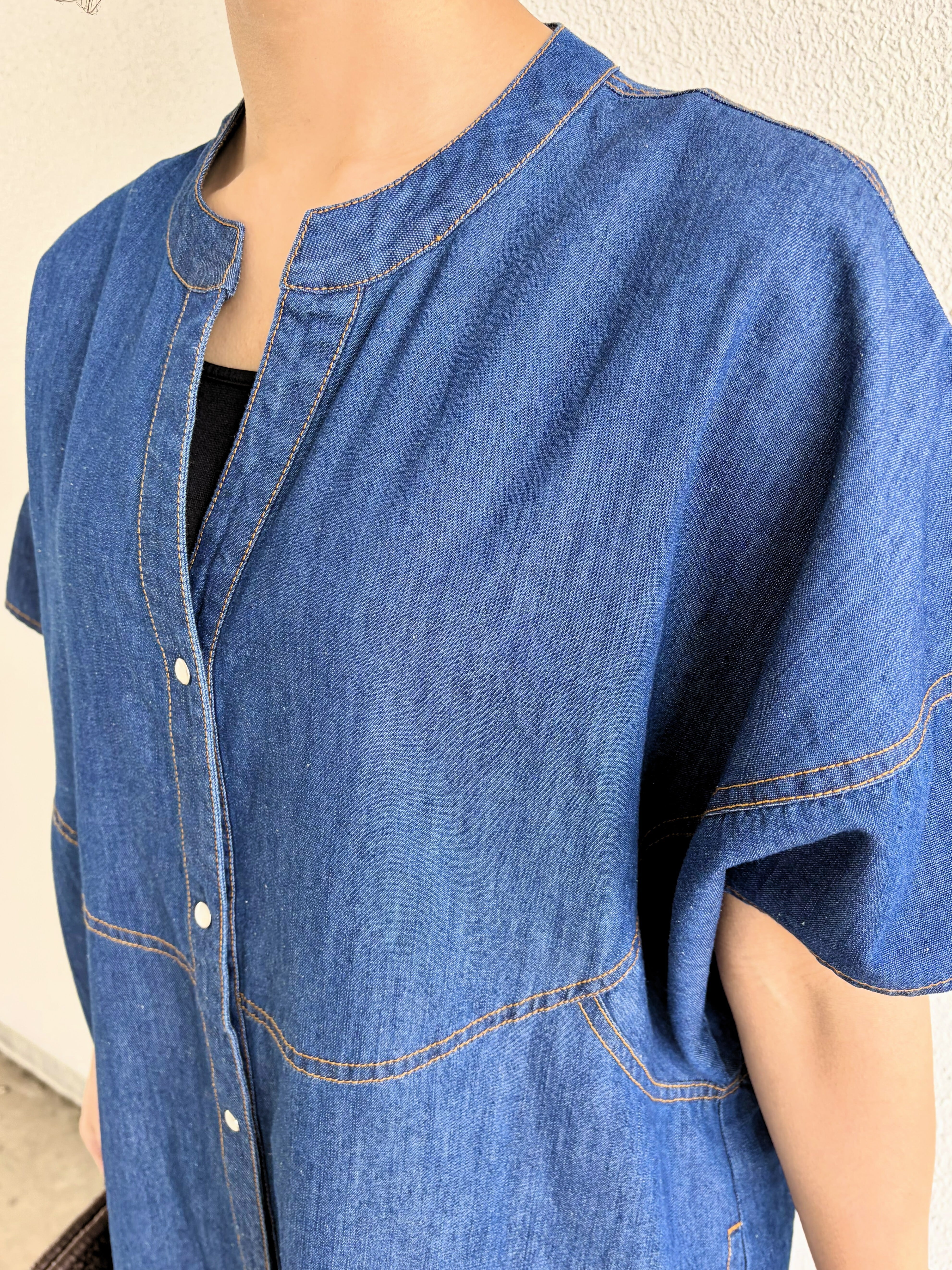 ○○○9286】半袖デニムワンピース (8801-63028) | 9286 Fashion Lab