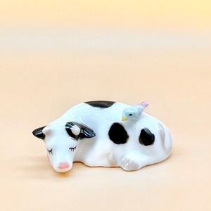 居眠り仔牛さん箸置き