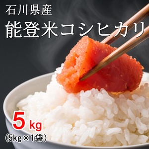 能登米コシヒカリ 5kg【稲穂】