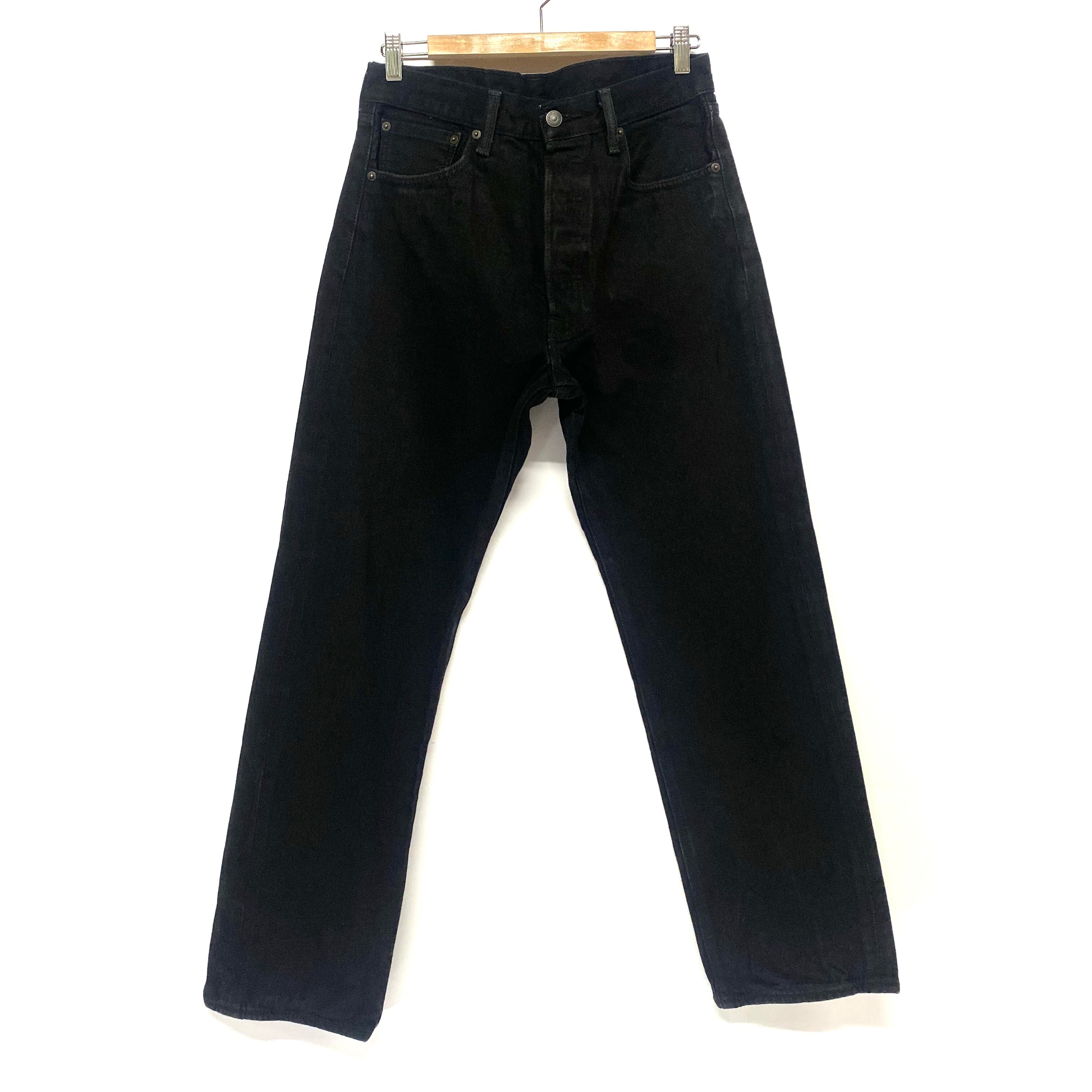 LEVI'S 501 W34 ストレートデニム Levi's リーバイス 501 ストレート デニムパンツ ブラック 黒 メンズ