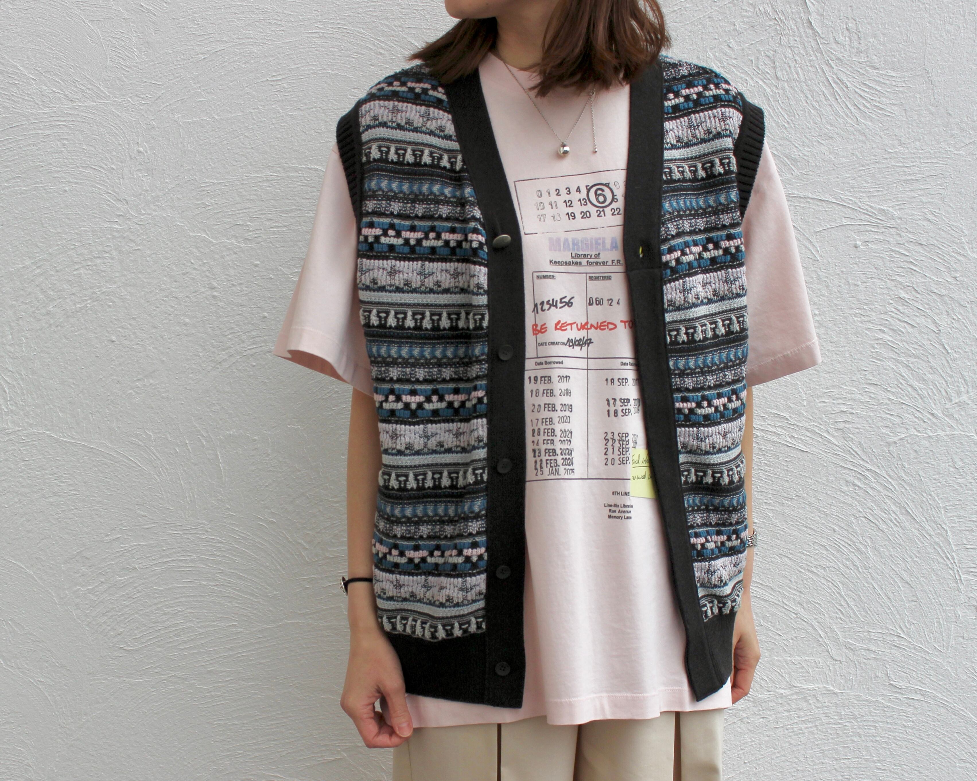 トップス Nikki ESSENTIAL PIECES Co/Si V-neck Knit Nikki ESSENTIAL PIECES/V-neck knit vest | Coffee Restaurant