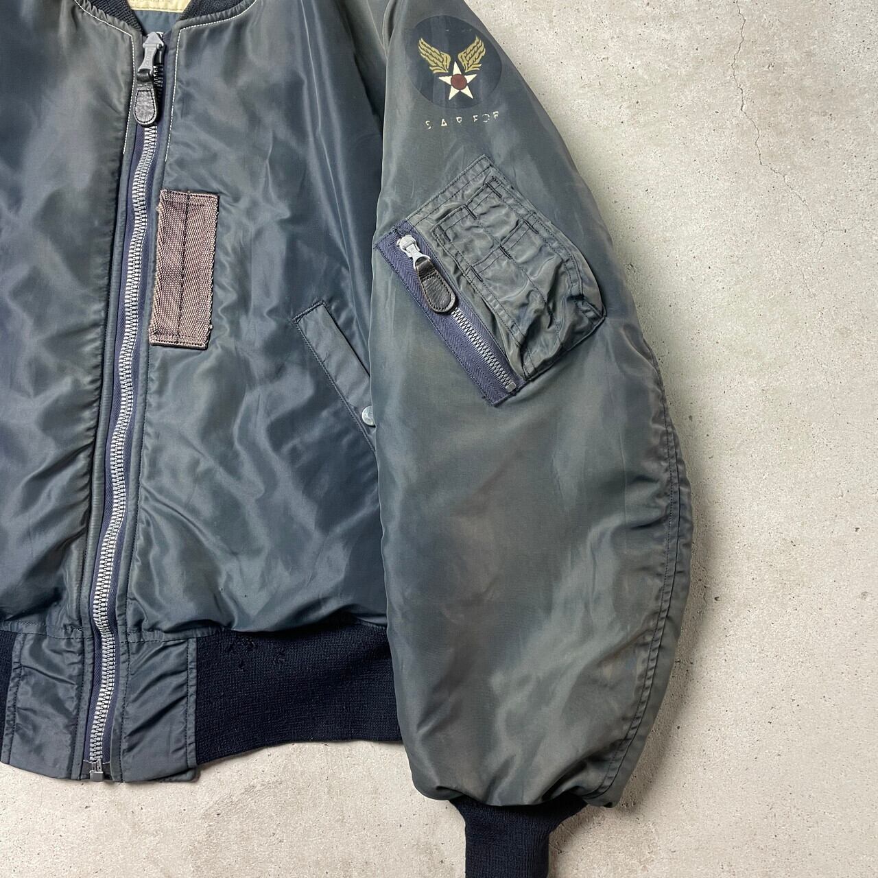 U.S. AIR FORCE フライトジャケット ネイビー(US AIRFORCE L-2A U.S. AIR FORCE フライトジャケット ネイビー(US AIRFORCE L-2A