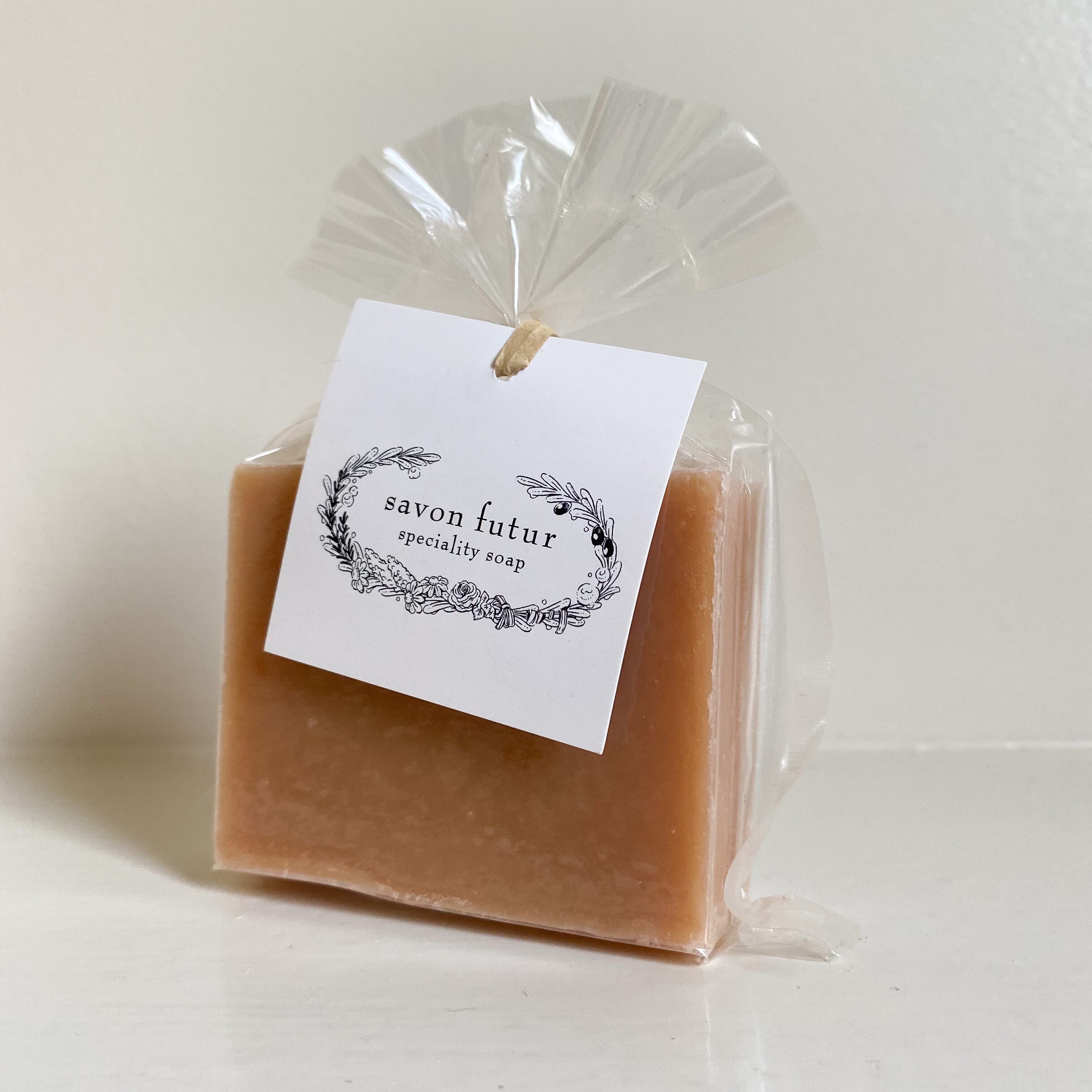 紫根蜂蜜石鹸 ゼラニウムとレモングラス Savonfutur コスメとイラストグッズ
