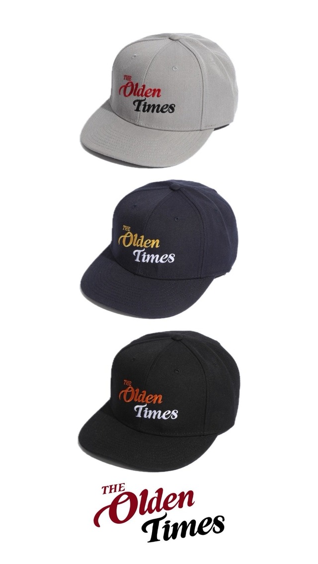 【新作/4色展開】"O" LOGO EMB BASEBALL CAP