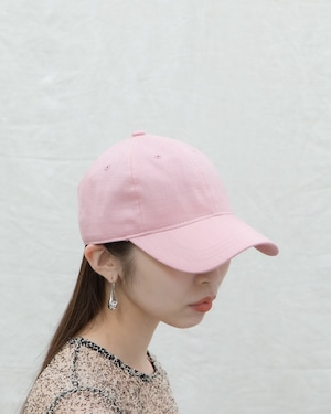 WYETH - Spencer / classic linen dad cap in blush